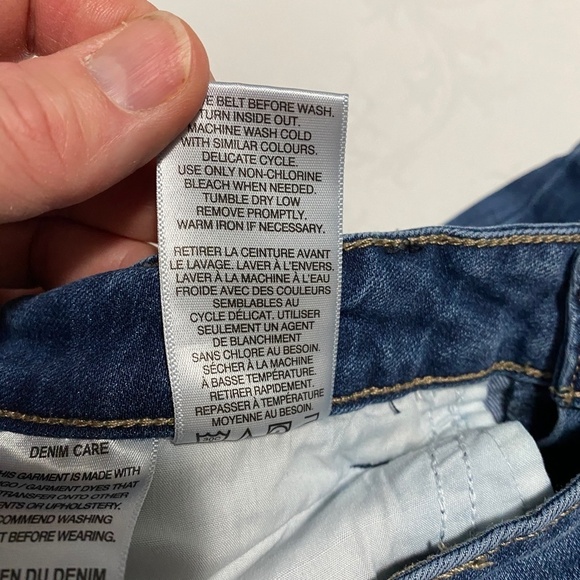 Kensie Jeans Straight Leg Women's Mid-Rise Blue Jeans Size 8 - Picture 7 of 11